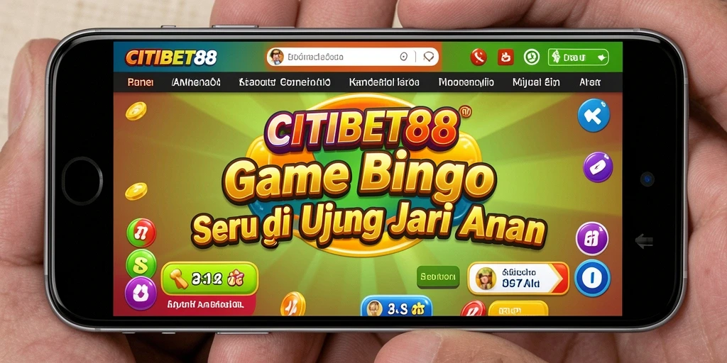 Gameplay seru dalam aplikasi Bingo CITIBET88.