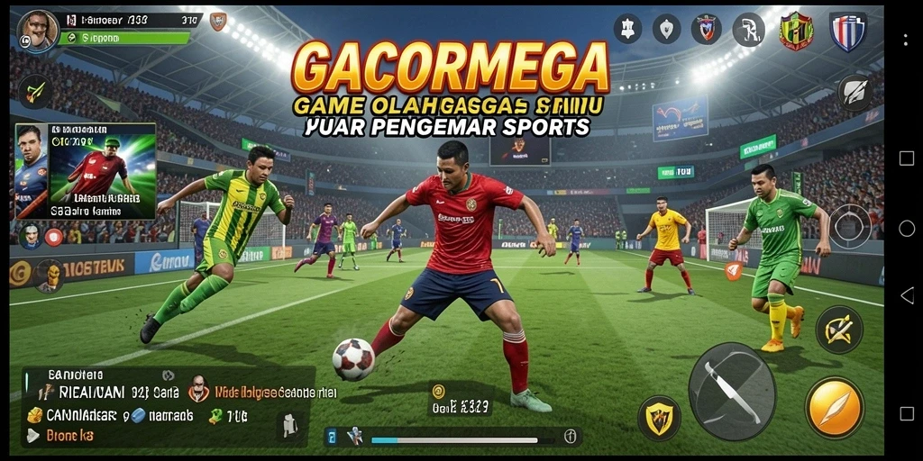 Tampilan gameplay GACORMEGA yang mendebarkan dan penuh aksi.