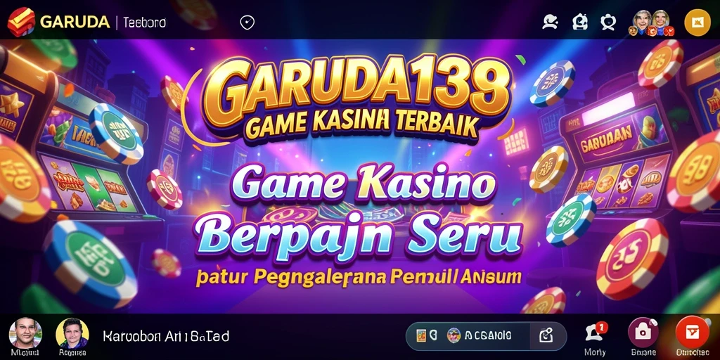 Screenshot gameplay GARUDA138 menampilkan suasana Kasino yang seru dan menarik.