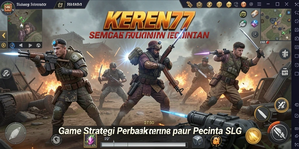 Tampilan gameplay KEREN77 yang menantang dan seru.