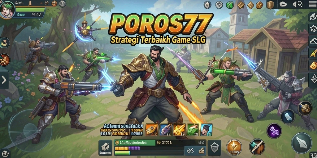 Screenshot gameplay POROS77 yang menunjukkan strategi menarik dalam game SLG.