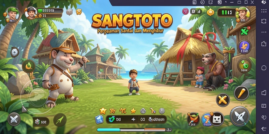Tampilan gameplay SANGTOTO yang menghibur dan menantang.