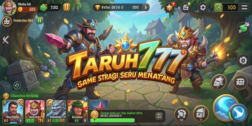 Gambaran gameplay mendebarkan di TARUH777 dengan strategi yang menantang.